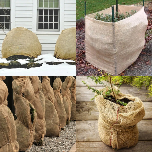 45" x 15 ft Gardening Burlap Roll - National Burlap Fabric for Weed Barrier
