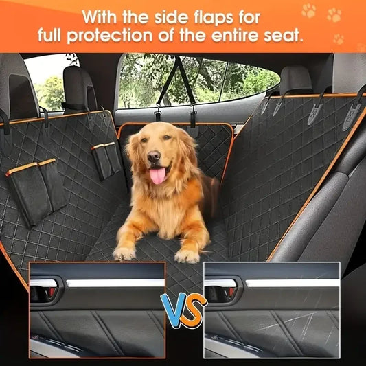 Dog Car Seat Cover for Pets 100% Waterproof Seat Cover, Scratch Proof