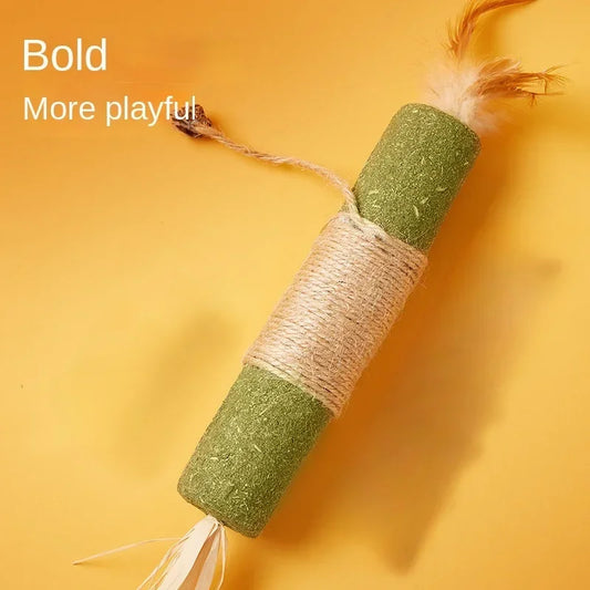 Cat Toys Silvervine Chew Stick, Pet Snack Sticks Natural Stuff with Catnip