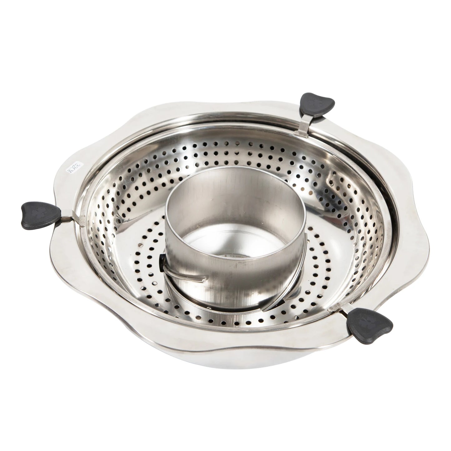 Thick Double Ear Soup Cooker Stainless Steel 1.5mm