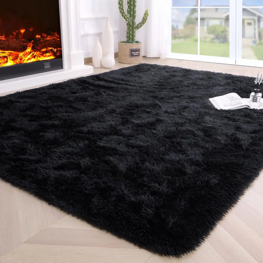 Fluffy area Rugs non slip and soft for kidsl