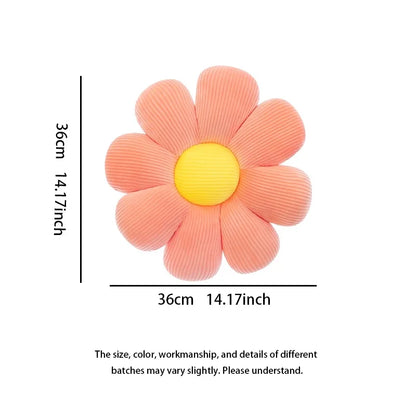 1pc Soft and Comfortable floral pattern pillow cushion, for bedroom, dormitory and home decor.