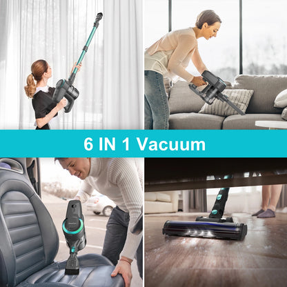 Cordless Upright Vacuum Cleaner, N300, Ultra Lightweight Stick Vacuum