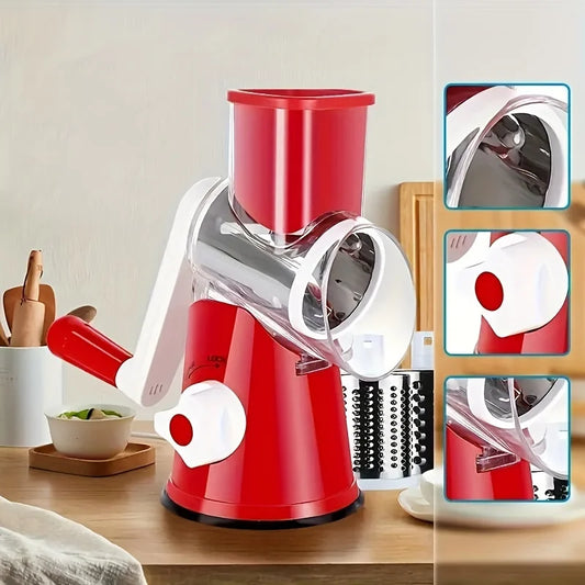 1pc Highly efficient and versatile Vegetable and Fruit Slicer Grater and Shredder