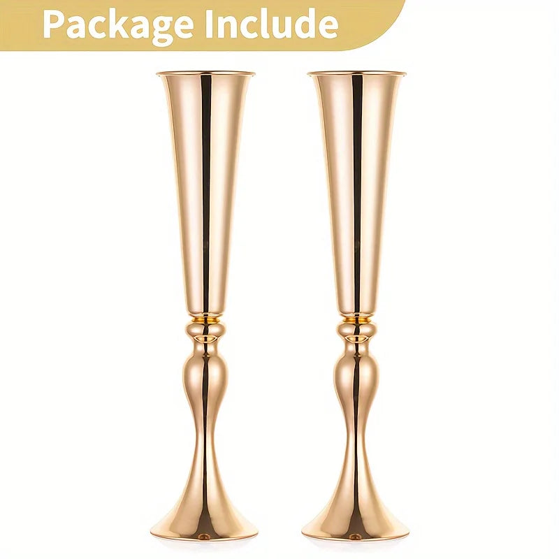 Tall Metal Vase 21.9" Great for All Every Party
