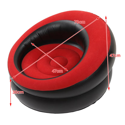 Widely Applicable Inflatable Sofa Chair PVC Eco Friendly, Fast Inflation