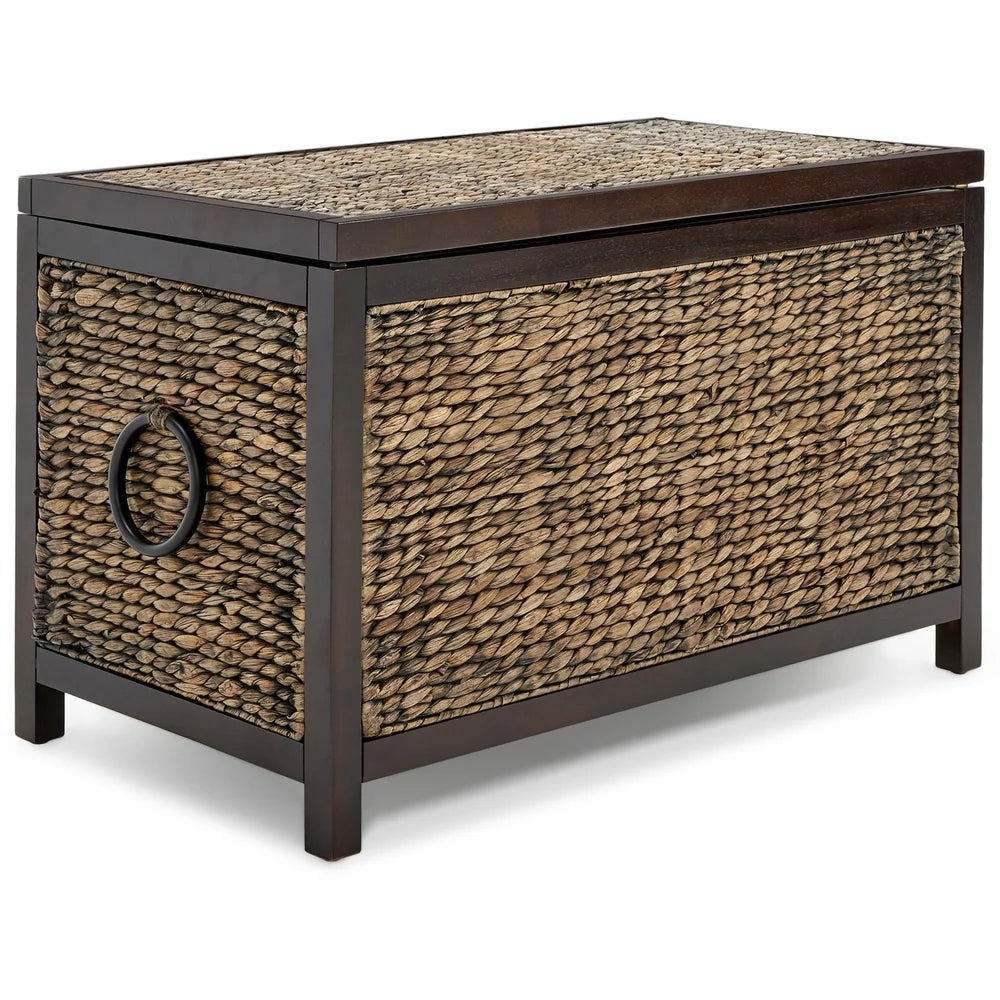 Wicker Storage Truck Acacia Handmade Rustic