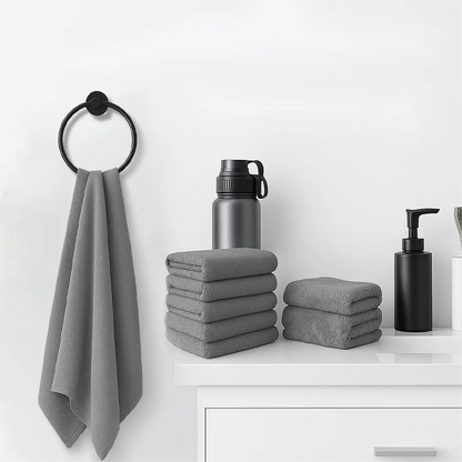 4pcs Hotel Cotton towels Bamboo Fiber Towels Sets, Home Bath Towels, Luxury Bathroom Towels