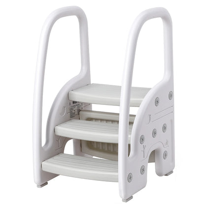 Toddler-Kids Step Stool w/Handles and sides