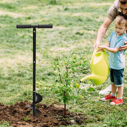 Manual Garden Hole Digging Drill Bit, Hand Drill Auger Hole Digger 6"x33.46"