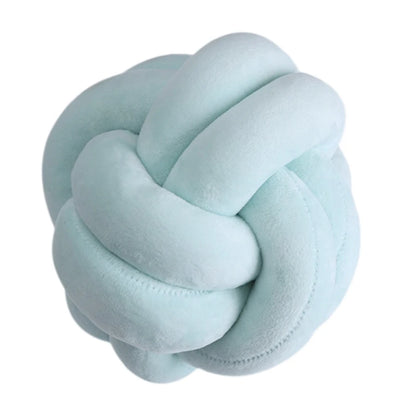 Soft Knot Ball Plush Pillows Round Throw Pillow,  Kids Home Decoration