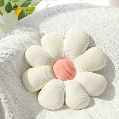 1pc Soft and Comfortable floral pattern pillow cushion, for bedroom, dormitory and home decor.