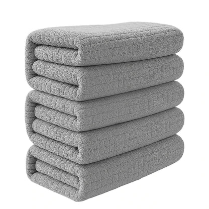 4pcs Hotel Cotton towels Bamboo Fiber Towels Sets, Home Bath Towels, Luxury Bathroom Towels