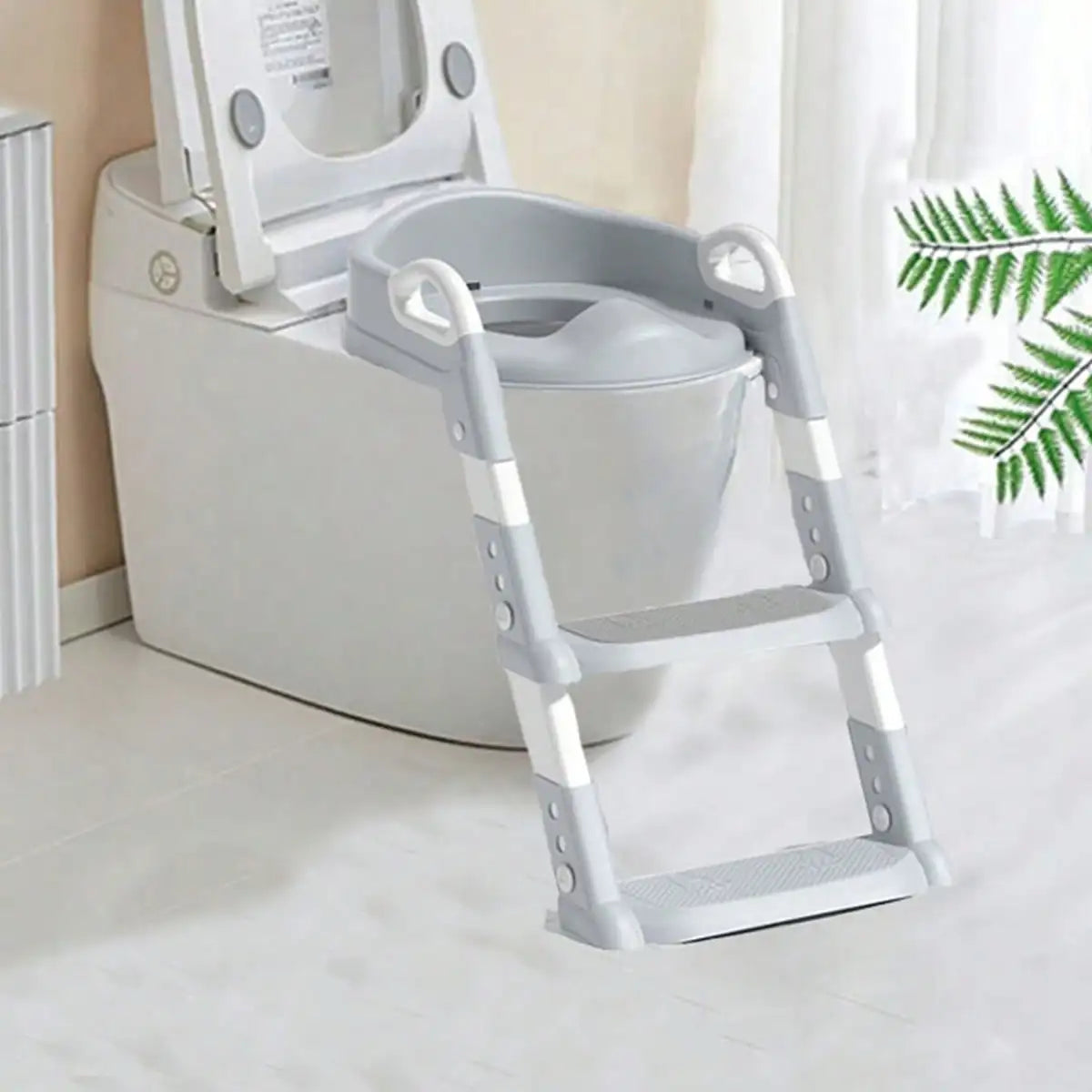 Potty Training Seat W/Step Stool Ladder, Adjustable