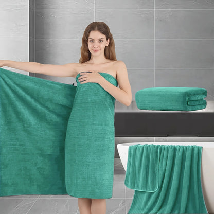 4pcs Hotel Cotton towels Bamboo Fiber Towels Sets, Home Bath Towels, Luxury Bathroom Towels
