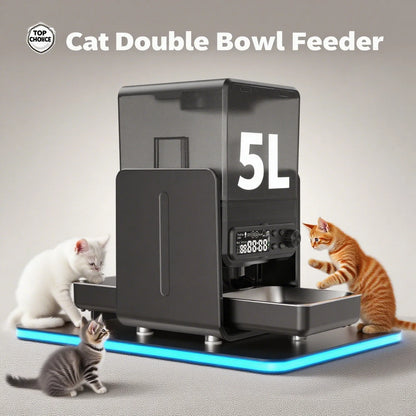 Smart Pet Feeder Automatic for Cats and Dogs-with Timed & Quantitative Feeding