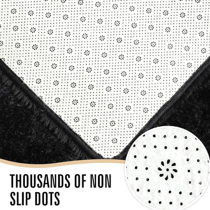 Fluffy area Rugs non slip and soft for kidsl