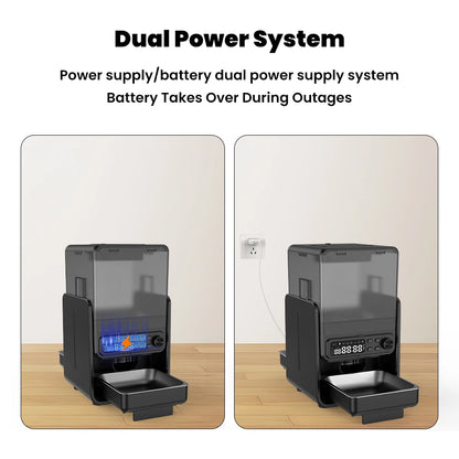 Smart Pet Feeder Automatic for Cats and Dogs-with Timed & Quantitative Feeding