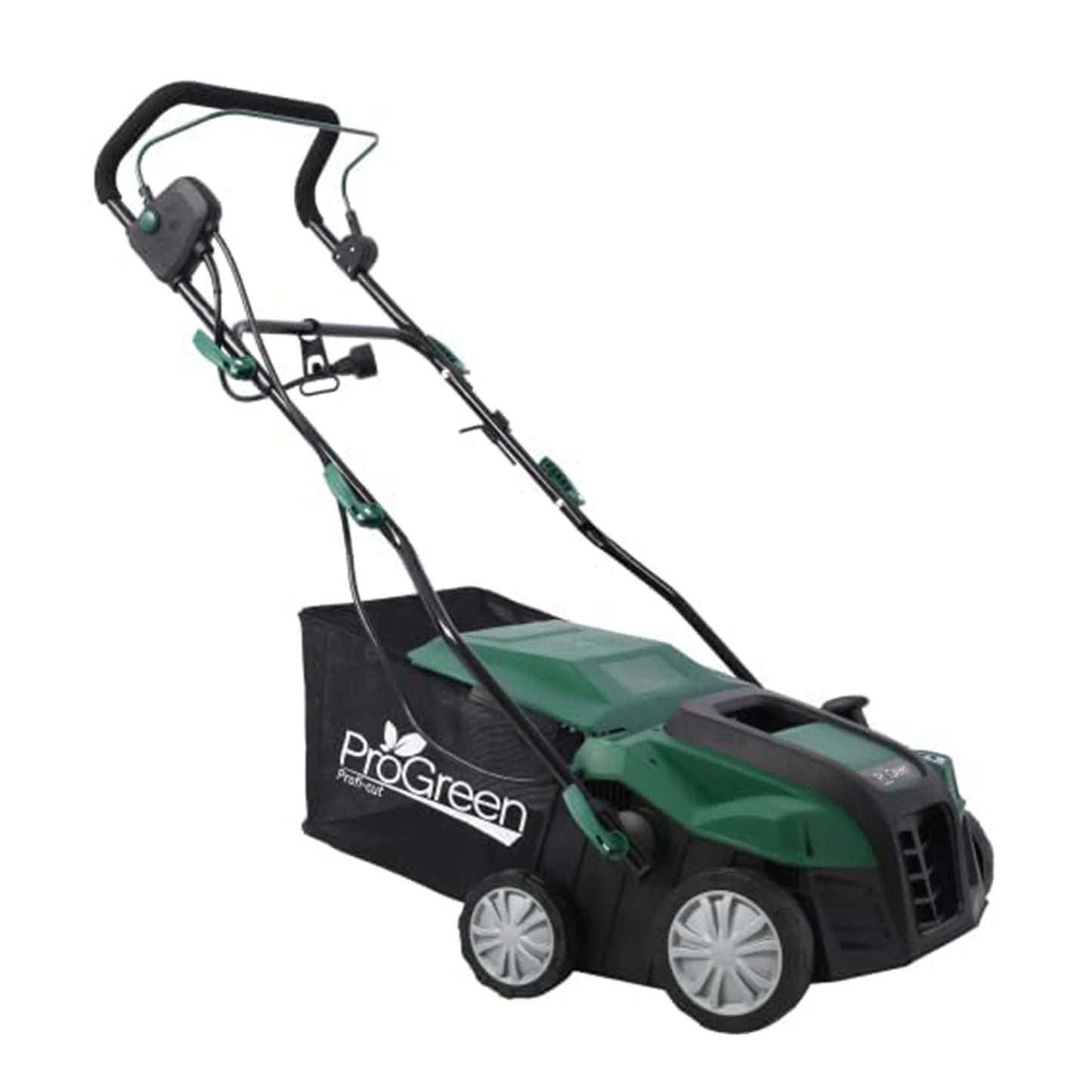 2-in-1 Electric Garden Scarifier & Dethatcher 15 AMP Lawn Aerator W/58QT Detach Bag