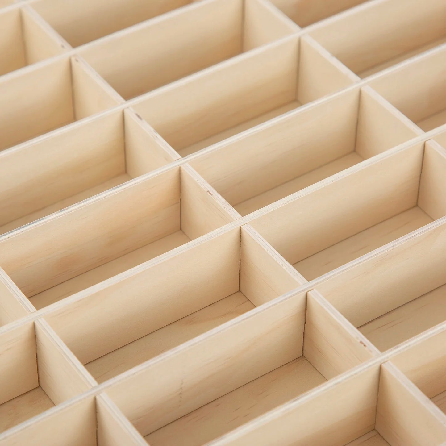80 Grids for Hot Wheels, Diecast Car Matchbox 1/64 Wood Display Shelf