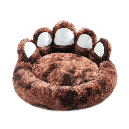 Cozy Comfy Pet Dog Bed, Paw Shaped Warm Dog Bed, Cushion for Your Furry Friend Fluffy Dog or Cat