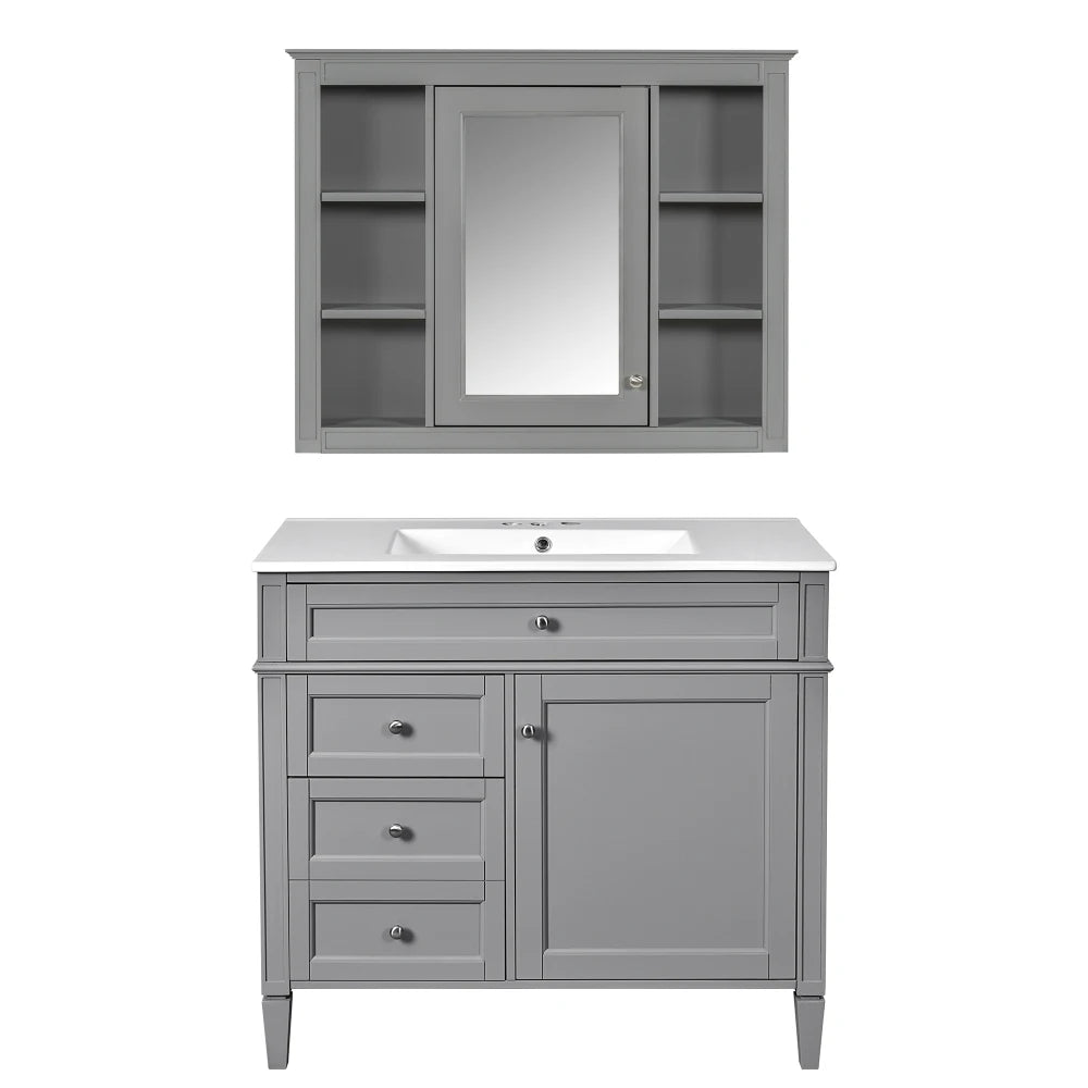 Bathroom Vanity with Medicine Cabinet