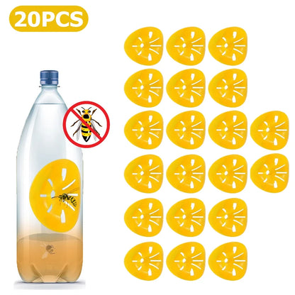 5-20 Pcs Wasp Trap Catcher, Reusable Flower Shape