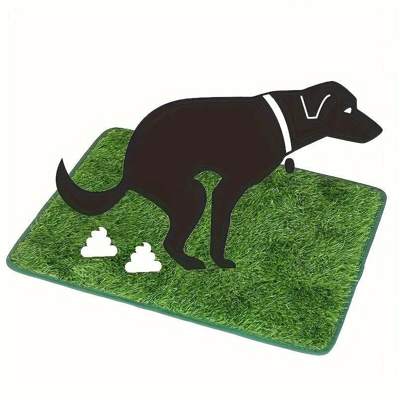 Washable & Reusable Dog Potty Training Mat-Odor-Control Artificial Grass Pad for Pets
