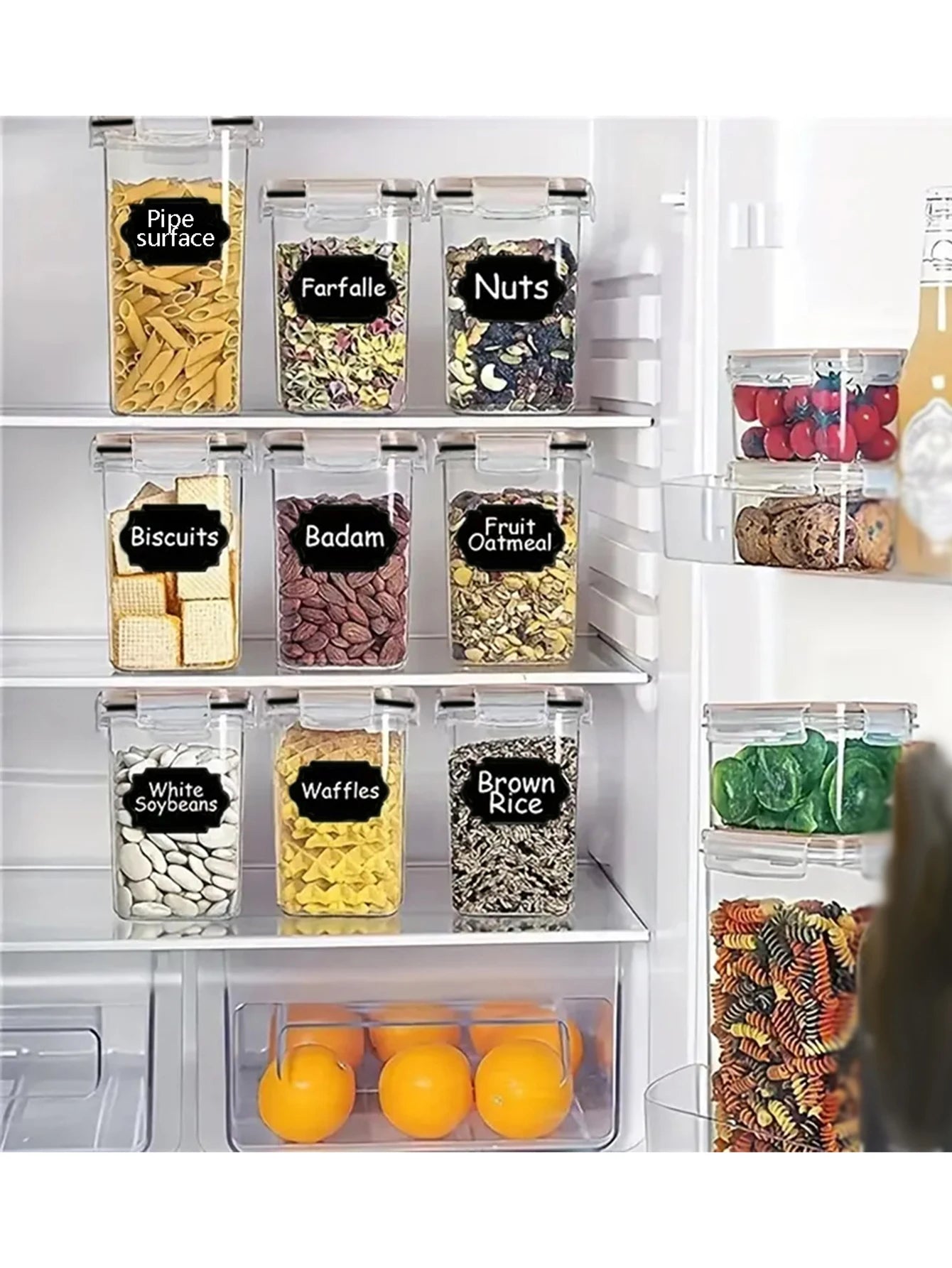 Airtight storage containers with lids  24 Pcs