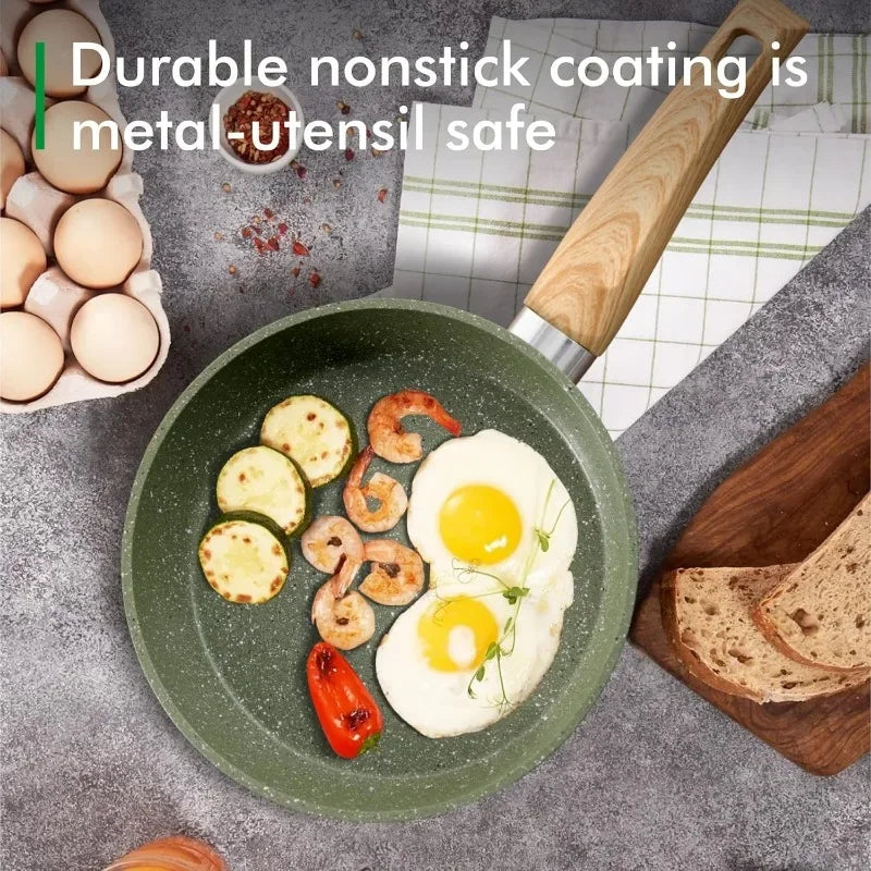 Pots and Pan Set Non stick Granite Cookware