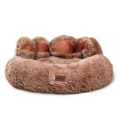 Cozy Comfy Pet Dog Bed, Paw Shaped Warm Dog Bed, Cushion for Your Furry Friend Fluffy Dog or Cat