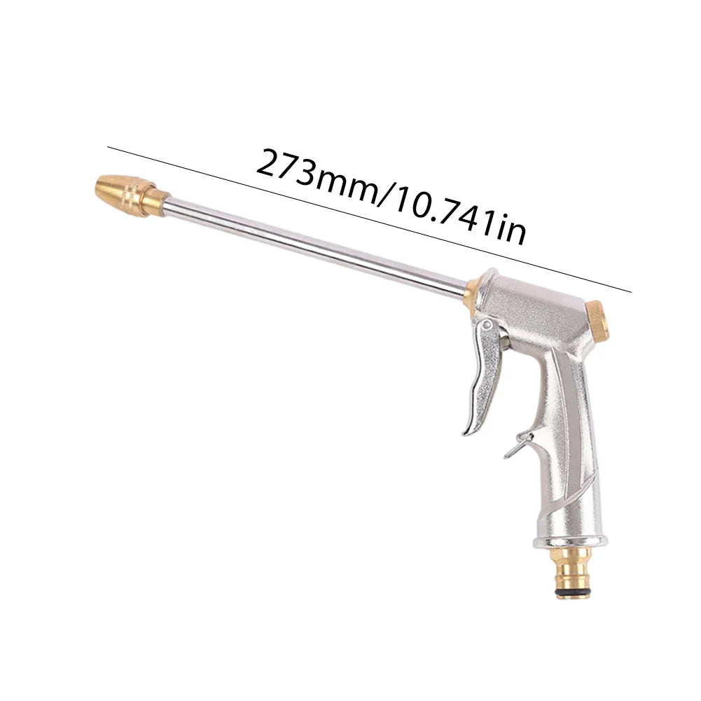 25FT Extendable Garden Water Hose Durable TPE High Pressure Hose