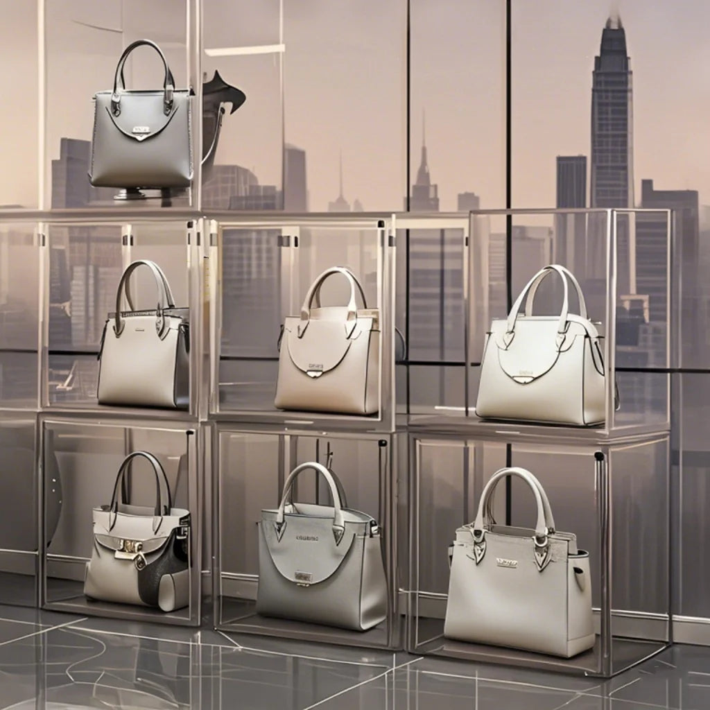 1pc/3pcs Clear Large Capacity Storage Box Organizer For Figures, Bags or Makeup