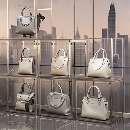 1pc/3pcs Clear Large Capacity Storage Box Organizer For Figures, Bags or Makeup