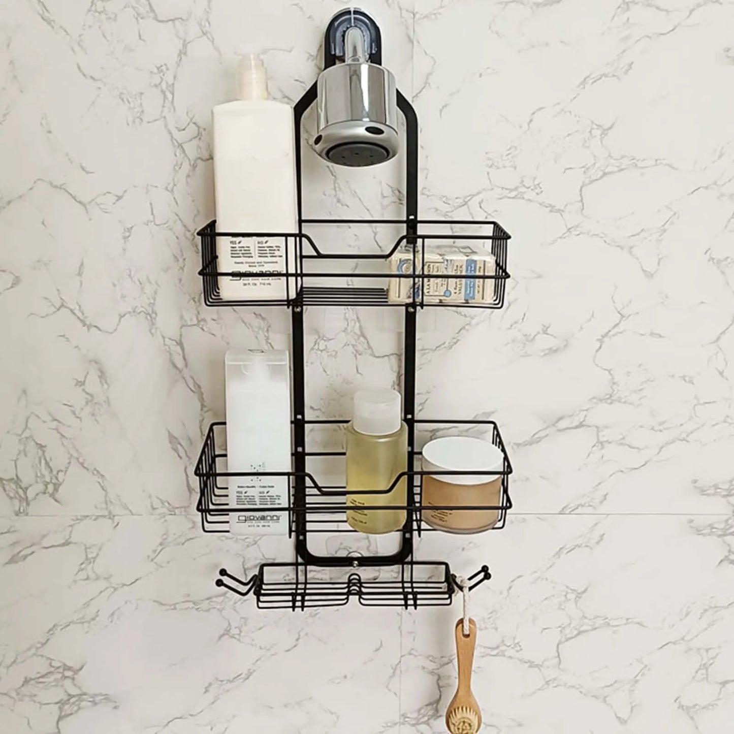 3 Tier Household Shower Shelves, Organizer for Bathroom