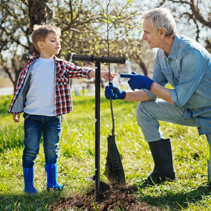 Manual Garden Hole Digging Drill Bit, Hand Drill Auger Hole Digger 6"x33.46"