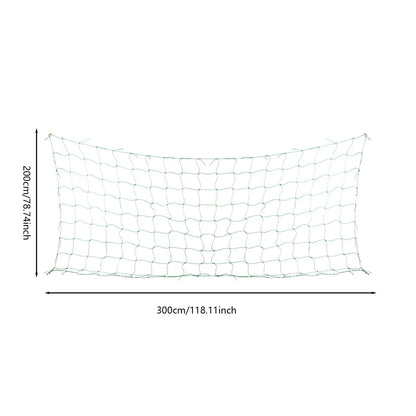 78.74" x 196.85" Garden Plants Trellis Cage Netting, Garden Vine Growing