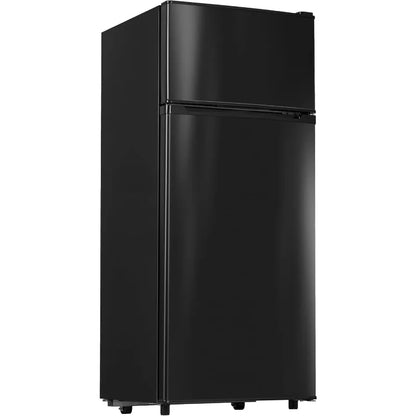 4.5 Cu.Ft Mini Fridge with Freezer, Small Refrigerator W/2 Doors for Kitchen, Dorm, Office