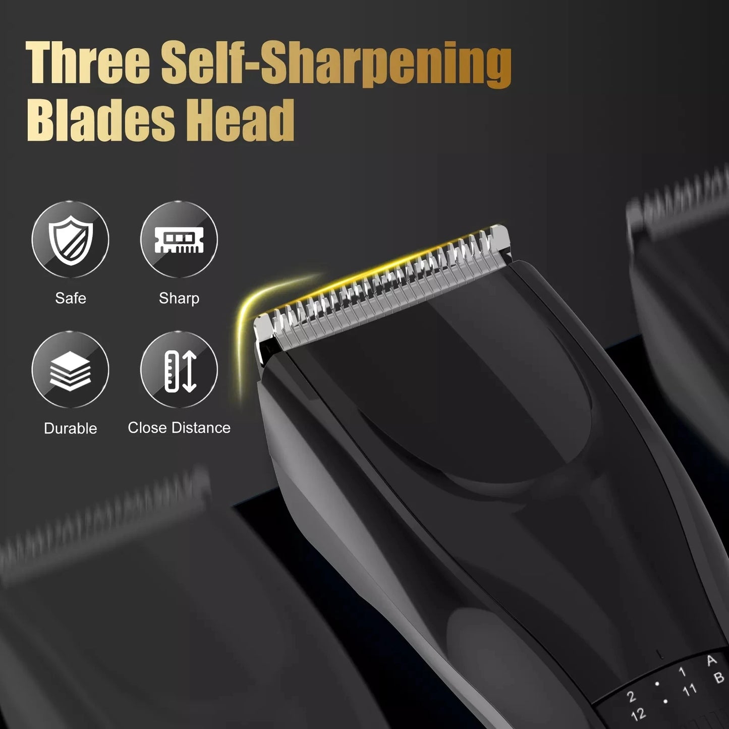 Pet Hair Clippers For Dog-Cat, Trimmer Shaver Hair Cutting Machine, Puppy Grooming, Low Noice