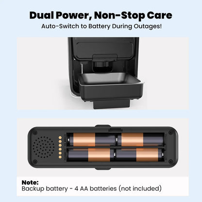 Smart Pet Feeder Automatic for Cats and Dogs-with Timed & Quantitative Feeding