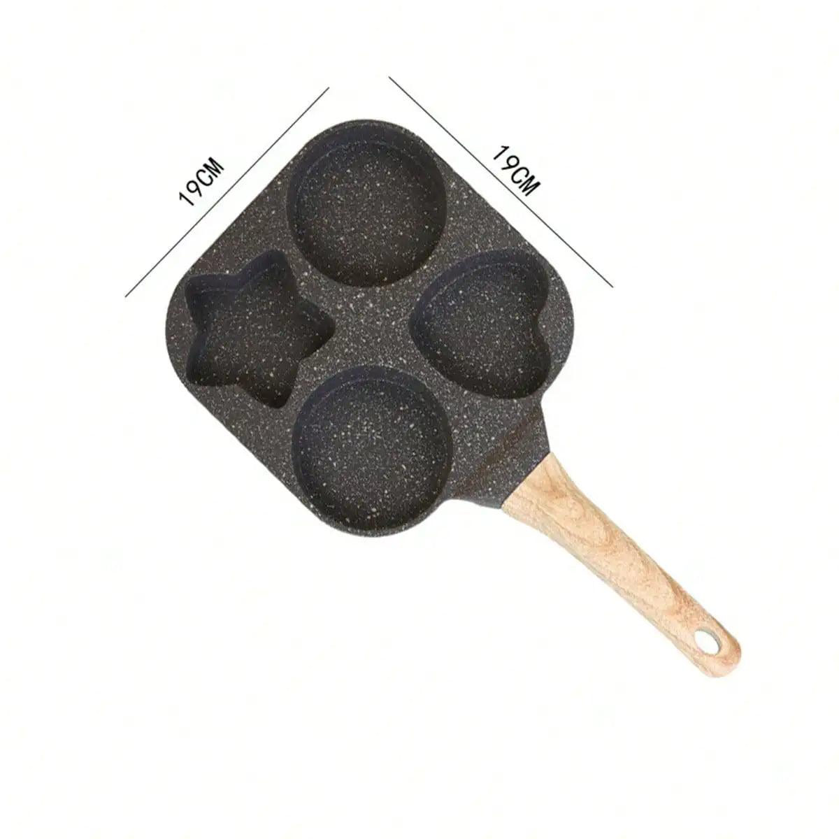 Heart Pancake and Shaped Egg Pan