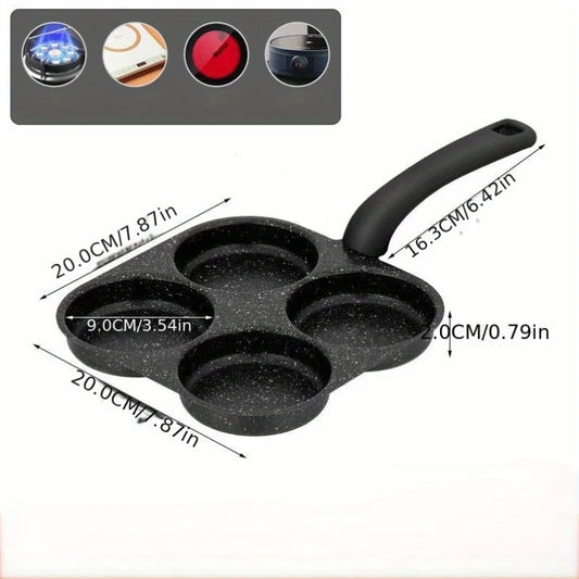 Medical Stone Four-hole Omelette Pot