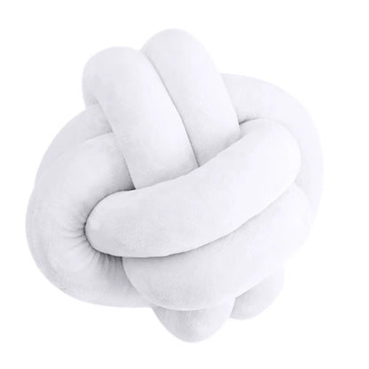 Soft Knot Ball Plush Pillows Round Throw Pillow,  Kids Home Decoration