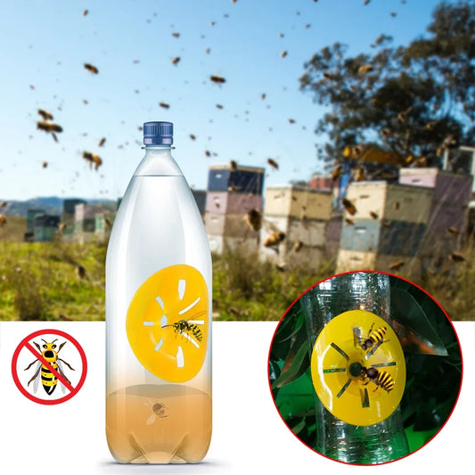 5-20 Pcs Wasp Trap Catcher, Reusable Flower Shape