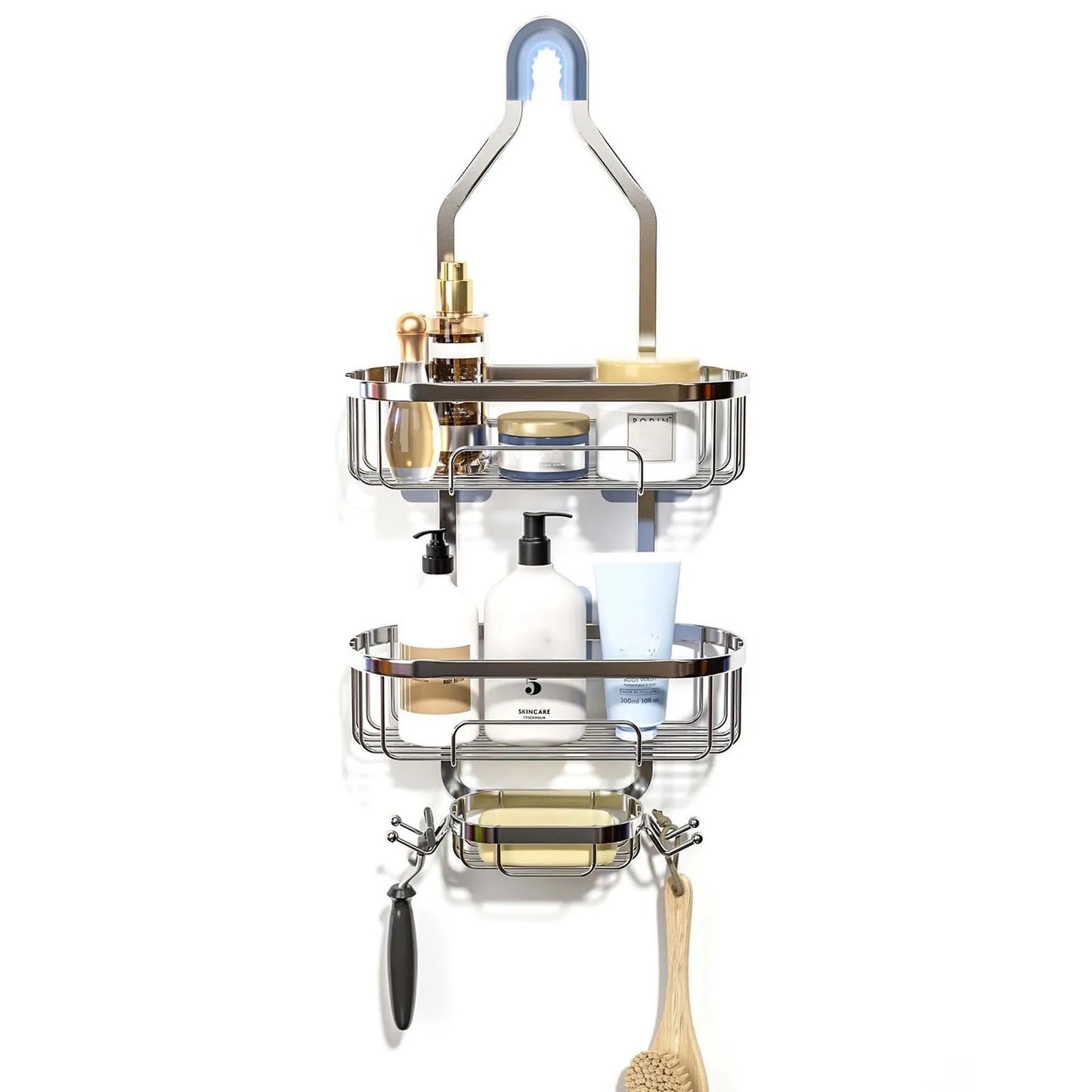 3 Tier Household Shower Shelves, Organizer for Bathroom