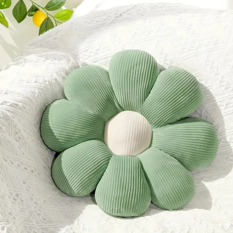 1pc Soft and Comfortable floral pattern pillow cushion, for bedroom, dormitory and home decor.