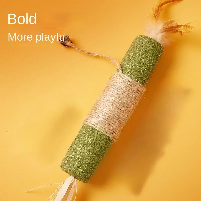 Cat Toys Silvervine Chew Stick, Pet Snack Sticks Natural Stuff with Catnip