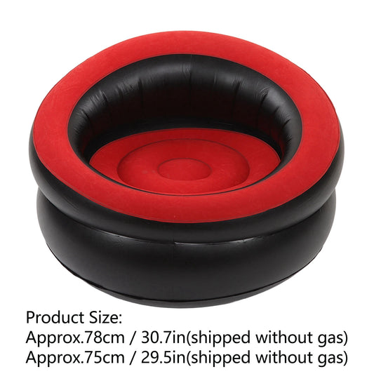 Widely Applicable Inflatable Sofa Chair PVC Eco Friendly, Fast Inflation