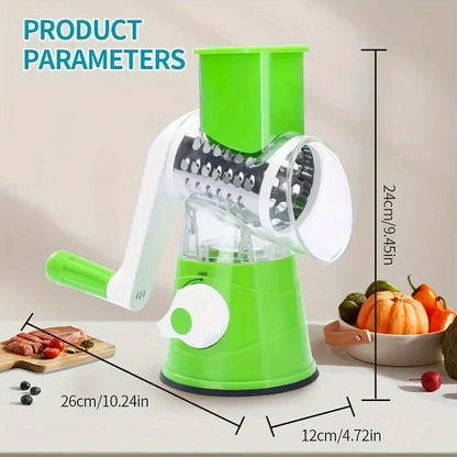 1pc Highly efficient and versatile Vegetable and Fruit Slicer Grater and Shredder