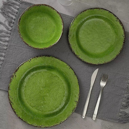 Ice Crack Tableware 12-piece Set Porcelain ware